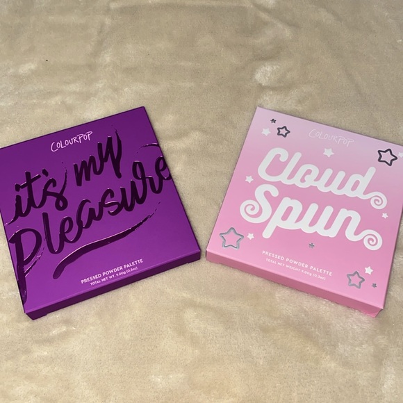 Bundle of 2 COLOURPOP eyeshadow palettes brand new! It’s my Pleasure&Cloud Spun - Picture 7 of 9